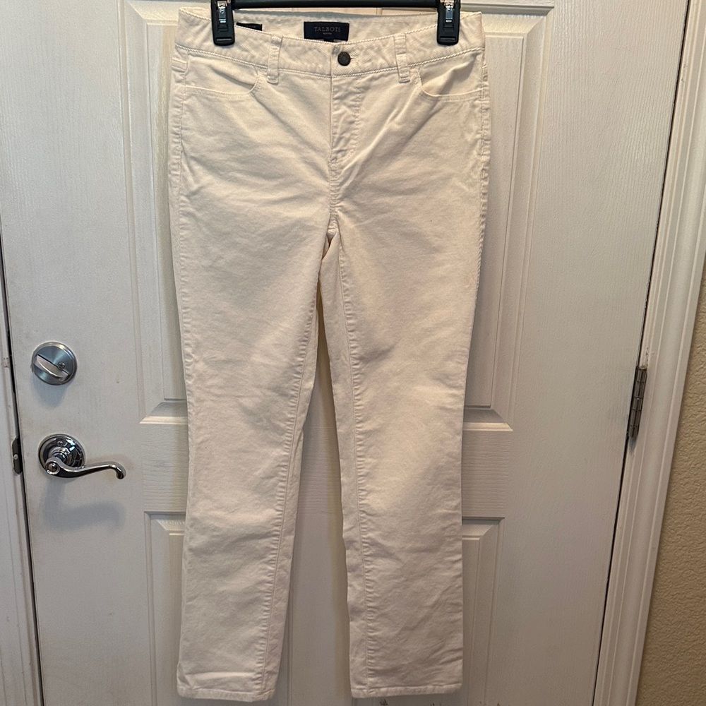 Talbots Ivory Casual Pants